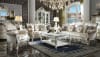 Picardy II Chair in Fabric & Antique Pearl Finish by Acme - 53462 - Image 2 of 0