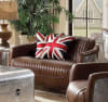 Brancaster Loveseat in Retro Brown Top Grain Leather Finish by Acme - 53546 - Image 1 of 0