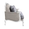 Ciddrenar Loveseat in Fabric & White Finish by Acme - 54311 - Image 3 of 0