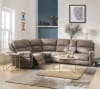 Olwen 6 Piece Power Motion Sectional in Mocha Nubuck Finish by Acme - 54590 - Image 1 of 0