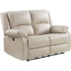 Zuriel Power Motion Loveseat in Beige PU Finish by Acme - 54611 - Image 2 of 0