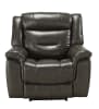 Imogen Power Motion Recliner in Gray Leather-Aire Finish by Acme - 54807 - Image 1 of 0