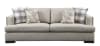 Niamey Sofa in Fabric & Cherry Finish by Acme - 54850 - Image 1 of 0