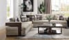 Niamey Sofa in Fabric & Cherry Finish by Acme - 54850 - Image 4 of 0