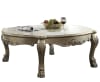 Dresden II Chair in Pearl PU & Gold Patina Finish by Acme - 54877 - Image 5 of 0