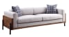 Pelton Sofa in Fabric & Walnut Finish by Acme - 54890 - Image 2 of 0