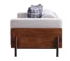 Pelton Sofa in Fabric & Walnut Finish by Acme - 54890 - Image 3 of 0