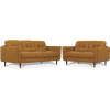 Radwan Loveseat in Camel Leather Finish by Acme - 54956 - Image 4 of 0