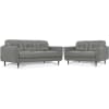 Radwan Sofa in Pesto Green Leather Finish by Acme - 54960 - Image 2 of 0