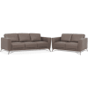 Malaga Sofa in Taupe Leather Finish by Acme - 55000 - Image 4 of 0