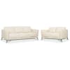 Malaga Sofa in Cream Leather Finish by Acme - 55005 - Image 4 of 0