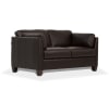 Matias Loveseat in Chocolate Leather Finish by Acme - 55011 - Image 2 of 0