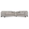 Matias 2 Piece Sofa Set in Dusty White Leather Finish by Acme - 55015-S - Image 1 of 0