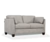Matias 2 Piece Sofa Set in Dusty White Leather Finish by Acme - 55015-S - Image 4 of 0