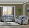 Mariana 2 Piece Motion Sofa Set in Silver Gray Fabric Finish by Acme - 55030-S - Image 1 of 0
