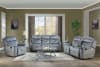 Mariana 2 Piece Motion Sofa Set in Silver Gray Fabric Finish by Acme - 55030-S - Image 2 of 0