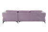 Josiah 2 Piece Sectional in Pale Berries Fabric Finish by Acme - 55090 - Image 2 of 0