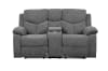 Kalen Motion Loveseat in Gray Chenille Finish by Acme - 55441 - Image 1 of 0