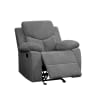 Kalen Glider Recliner in Gray Chenille Finish by Acme - 55442 - Image 3 of 0