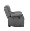 Kalen Glider Recliner in Gray Chenille Finish by Acme - 55442 - Image 4 of 0