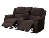 Madden Motion Loveseat in Brown Chenille Finish by Acme - 55446 - Image 3 of 0