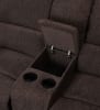 Madden Motion Loveseat in Brown Chenille Finish by Acme - 55446 - Image 5 of 0