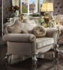 Picardy Sofa in Fabric & Antique Pearl Finish by Acme - 55460 - Image 4 of 0