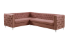 Rhett 2 Piece Sectional in Dusty Pink Velvet Finish by Acme - 55505 - Image 3 of 0