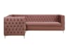 Rhett 2 Piece Sectional in Dusty Pink Velvet Finish by Acme - 55505 - Image 4 of 0
