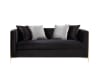Fergal Loveseat in Black Velvet Gold Finish by Acme - 55666 - Image 1 of 0