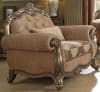 Ragenardus Chair in Fabric & Vintage Oak Finish by Acme - 56032 - Image 1 of 0