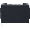 Ansario Chair in Charcoal Velvet Finish by Acme - 56462 - Image 4 of 0