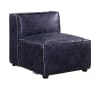 Birdie 5 Piece Sectional in Vintage Blue Top Grain Leather Finish by Acme - 56595-SEC - Image 2 of 0