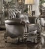 Versailles Sofa in Silver PU & Antique Finish by Acme - 56820 - Image 5 of 0