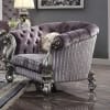 Versailles Chair in Velvet & Antique Platinum Finish by Acme - 56827 - Image 1 of 0