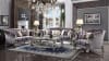 Versailles Chair in Velvet & Antique Platinum Finish by Acme - 56827 - Image 2 of 0