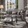 Versailles Sofa in Velvet & Antique Platinum Finish by Acme - 56840 - Image 1 of 0
