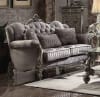 Versailles Loveseat in Velvet & Antique Platinum Finish by Acme - 56841 - Image 1 of 0