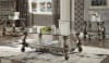 Versailles Loveseat in Velvet & Antique Platinum Finish by Acme - 56841 - Image 4 of 0