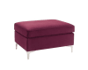 Jaszira 5 Piece Sectional in Burgundy Velvet Finish by Acme - 57330-SEC-5PC - Image 3 of 0