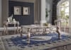 Dresden Loveseat in PU & Vintage Bone White Finish by Acme - 58176 - Image 5 of 0