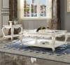 Picardy Loveseat in Butterscotch PU & Antique Pearl Finish by Acme - 58211 - Image 5 of 0