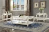 Picardy Chair in Butterscotch PU & Antique Pearl Finish by Acme - 58212 - Image 4 of 0