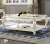 Picardy Chair in Butterscotch PU & Antique Pearl Finish by Acme - 58212 - Image 5 of 0