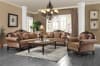 Chateau De Ville Sofa in Fabric & Espresso Finish by Acme - 58265 - Image 5 of 0