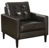 Balin Accent Chair in Espresso PU Finish by Acme - 59046 - Image 2 of 0