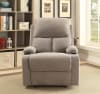 Rosia Recliner in Gray Velvet Finish by Acme - 59549 - Image 2 of 0