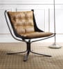 Carney Accent Chair in Coffee Top Grain Leather Finish by Acme - 59831 - Image 1 of 0