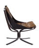 Carney Accent Chair in Coffee Top Grain Leather Finish by Acme - 59831 - Image 4 of 0