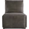 Metier Power Motion Recliner in Gray Top Grain Leather & Aluminum Finish by Acme - 59940 - Image 3 of 0